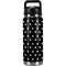 Black and White Polka Dots YETI Rambler 26oz Bottle Skin