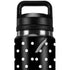 Black and White Polka Dots YETI Rambler 26oz Bottle Skin