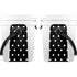 Black and White Polka Dots YETI Roadie 24 Hard Cooler Skin