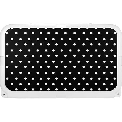 Black and White Polka Dots YETI Tundra 45 Hard Cooler Skin