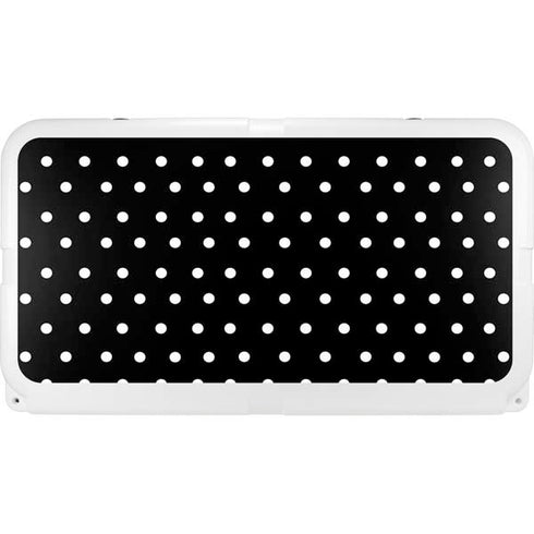 Black and White Polka Dots YETI Tundra 65 Hard Cooler Skin