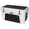 Black and White Polka Dots YETI Tundra 75 Hard Cooler Skin