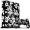 Black and White PS4 Console and Controller Bundle Skin