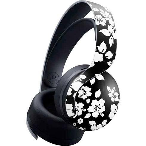 Black and White PULSE 3D Wireless Headset for PS5 Skin