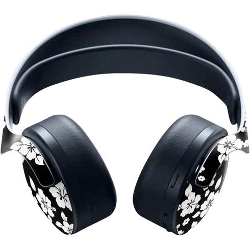 Black and White PULSE 3D Wireless Headset for PS5 Skin