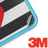 Black And White Striped Heart Nintendo 2DS XL (2017) Skin
