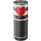 Black And White Striped Heart Amazon Echo Skin