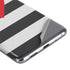 Black And White Striped Heart Galaxy S20 Plus Skin