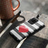 Black And White Striped Heart Galaxy S20 Ultra 5G Pro Case