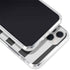 Black And White Striped Heart iPhone 11 Pro Clear Case