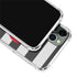 Black And White Striped Heart iPhone 12 Pro Clear Case