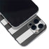 Black And White Striped Heart iPhone 12 Pro Max Skin