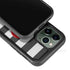 Black And White Striped Heart iPhone 13 Pro Cargo Case