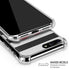 Black And White Striped Heart iPhone 7/8 Plus Clear Case