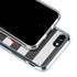Black And White Striped Heart iPhone SE (2nd & 3rd Gen) Clear Case