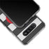 Black And White Striped Heart LG K51/Q51 Clear Case
