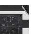 Black And White Striped Heart NZXT H510 Compact ATX Mid-Tower Case Skin