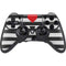 Black And White Striped Heart PS4/PC SCUF Impact Controller Skin