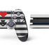 Black And White Striped Heart PS4 Pro Bundle Skin