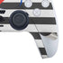 Black And White Striped Heart PS5 Slim Digital Edition Bundle Skin
