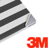 Black And White Striped Heart Surface Laptop 3 13.5in Skin