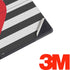 Black And White Striped Heart Surface Pro 7 Skin