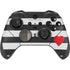 Black And White Striped Heart Xbox Elite Wireless Controller Series 2 Skin