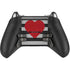 Black And White Striped Heart Xbox Elite Wireless Controller Series 2 Skin