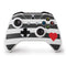 Black And White Striped Heart Xbox One S Controller Skin