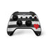 Black And White Striped Heart Xbox One X Bundle Skin