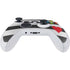 Black And White Striped Heart Xbox Series S Controller Skin