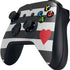 Black And White Striped Heart Xbox Series X Controller Skin