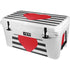 Black And White Striped Heart YETI Tundra 65 Hard Cooler Skin