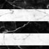 Black and White Striped Marble Nintendo 2DS XL (2017) Skin