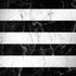 Black and White Striped Marble Dell Alienware Skin