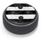 Black and White Striped Marble Amazon Echo Dot Skin