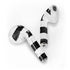 Black and White Striped Marble Apple AirPods 2 Skin