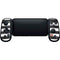 Black and White Striped Marble Backbone One for iPhone Game Controller Skin