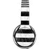 Black and White Striped Marble Beats Solo Pro Skin