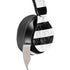 Black and White Striped Marble Beats Solo Pro Skin