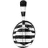 Black and White Striped Marble Bose Noise Cancelling Headphones 700 Skin