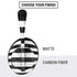 Black and White Striped Marble Bose Noise Cancelling Headphones 700 Skin