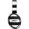 Black and White Striped Marble Bose QuietComfort 35 Headphones Skin