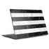 Black and White Striped Marble HP Envy Skin