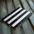 Black and White Striped Marble HP Envy Skin