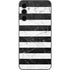Black and White Striped Marble Galaxy A14 5G Skin