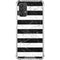 Black and White Striped Marble Galaxy A32 5G Clear Case