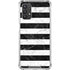 Black and White Striped Marble Galaxy A32 5G Clear Case