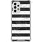 Black and White Striped Marble Galaxy A33 5G Clear Case