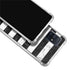 Black and White Striped Marble Galaxy A51 5G Clear Case